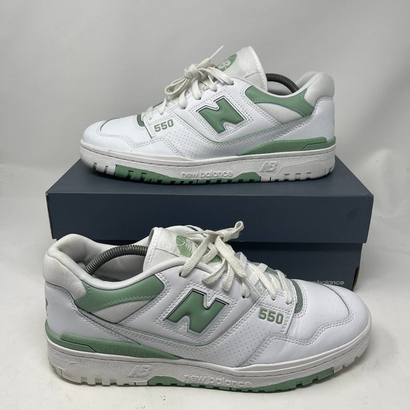 New Balance Shoes New Balance 55 White Mint Green Mens Shoes Size